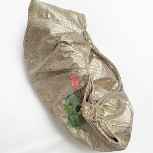 LF Gold Foil Foldable Carry-All Tote - Picture 4 of 13